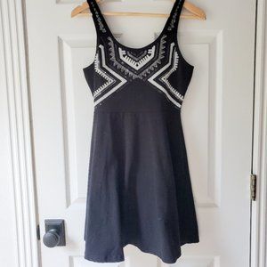 EXPRESS Fit & Flare Sequin Dress